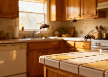 Livre-se das moscas usando dois ingredientes que eliminam o cheiro que as atrai