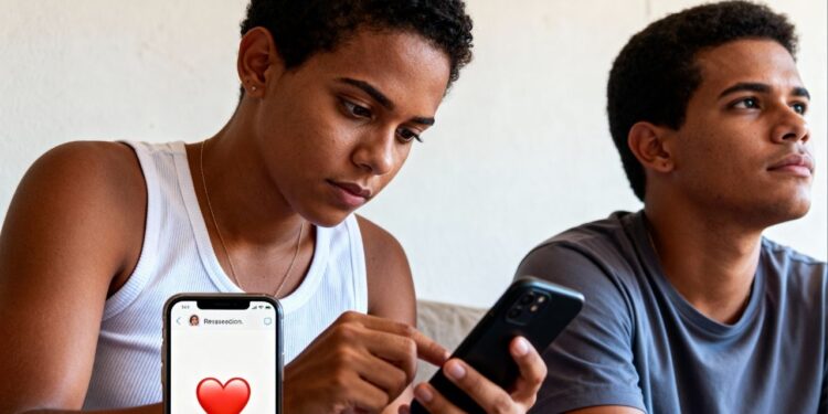 O que significa quando alguém reage só com coração nas mensagens, segundo a psicologia