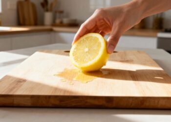 Por que pingar limão na tábua de cortar elimina cheiros melhor que qualquer produto