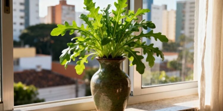 Pouca gente sabe, mas essa hortaliça cresce rápido até em vaso de apartamento
