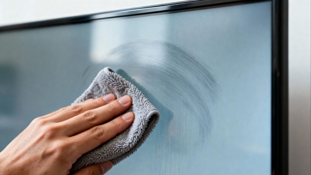 Sem pano úmido, nem produtos químicos: a forma correta de limpar telas de TV