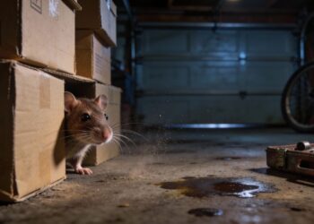 Uma maneira fácil e barata de se livrar de ratos em sua casa, garagem e jardim: basta usar estes dois ingredientes