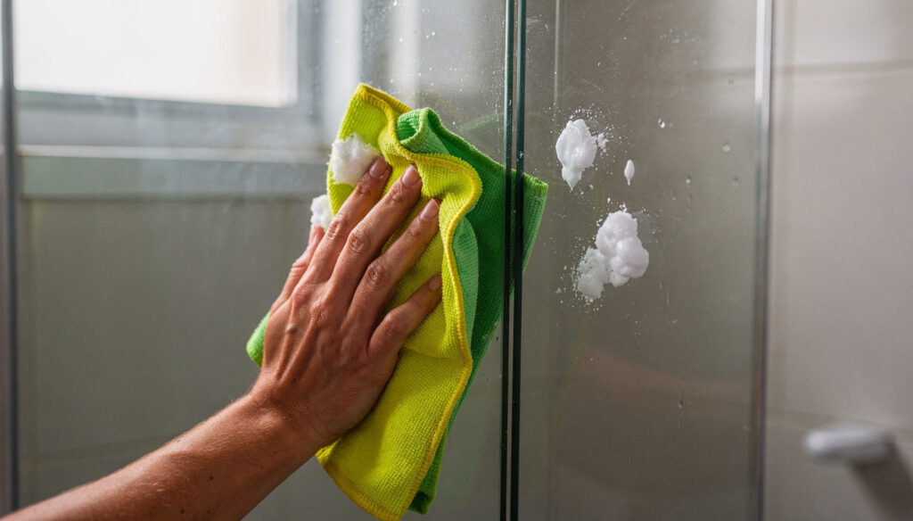 5 receitas para deixar seu box do vidro limpo e 100% brilhoso gastando pouco e com produtos que você já tem em casa