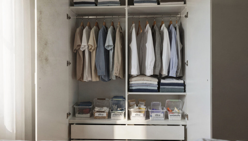 Adeus mofo em paredes e guarda-roupas: a solução barata e eficaz que acaba com o mofo nos dias úmidos do verão