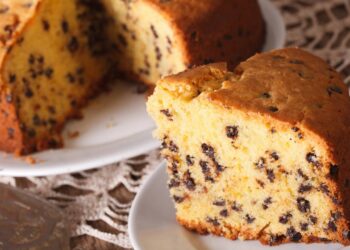 bolo de formigueiro em fatia