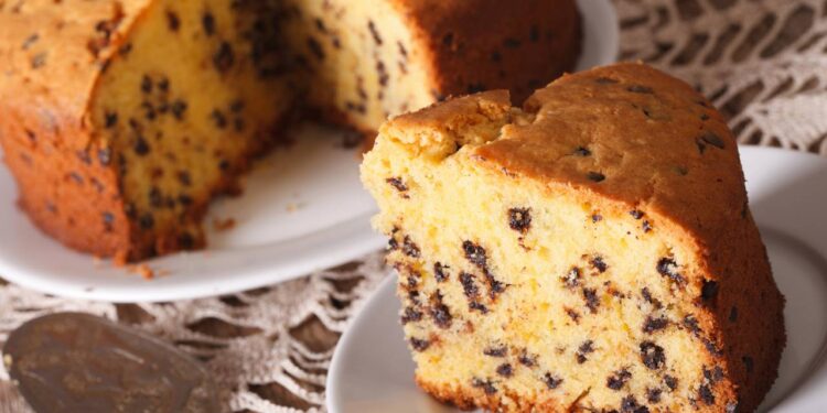 bolo de formigueiro em fatia