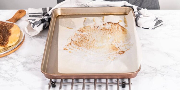 Nem óleo, nem manteiga: papel-toalha evita que o alimento grude