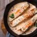 salmão ao molho cremoso
