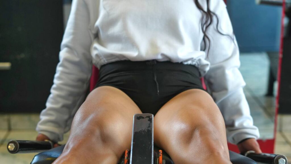 treino de coxa em casa