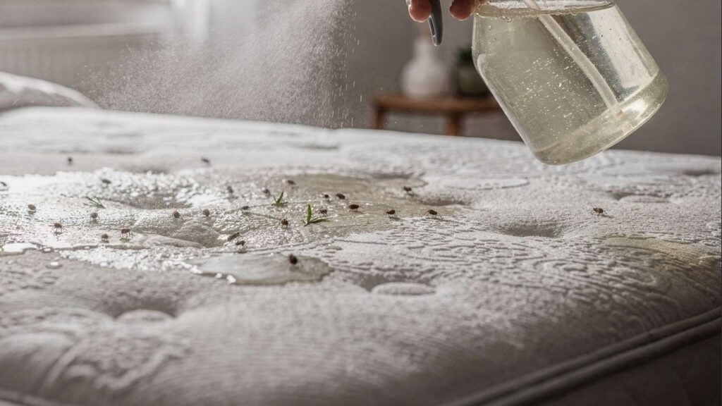 A maneira mais eficiente de afastar ácaros do colchão é aplicar essa combinação natural uma vez por semana
