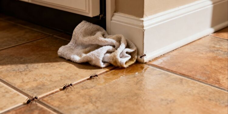 A melhor solução para acabar com formigas em casa é lavar o chão com vinagre e cravo