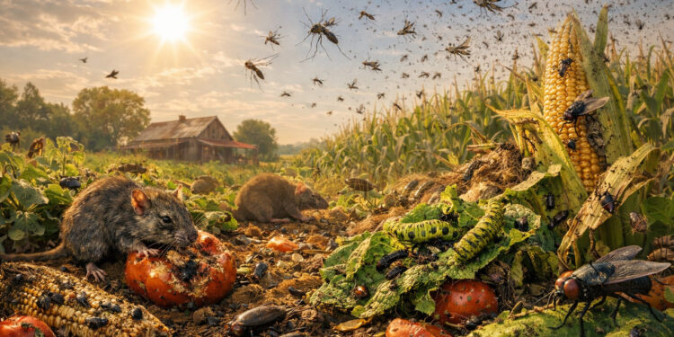 Pequenos descuidos no verão facilitam a proliferação de pragas urbanas e elevam riscos à saúde em casas