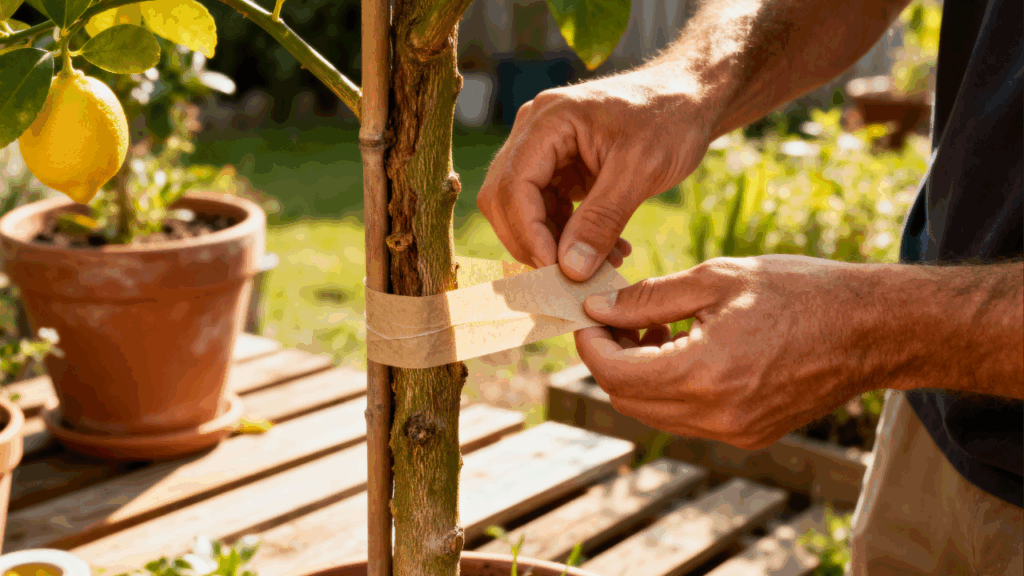 Colocar fita adesiva no tronco de um limoeiro: para que serve esse truque recomendado por jardineiros?