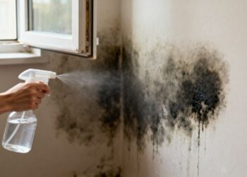 Como acabar com o mofo que o verão está trazendo para as suas paredes com apenas 2 ingredientes que você tem em casa