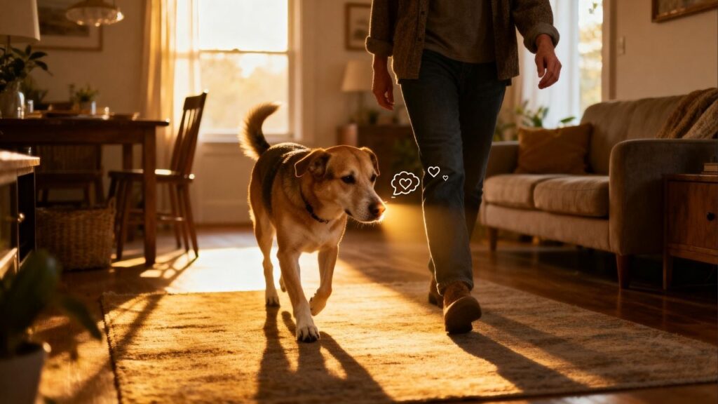 Como um cachorro escolhe sua pessoa preferida