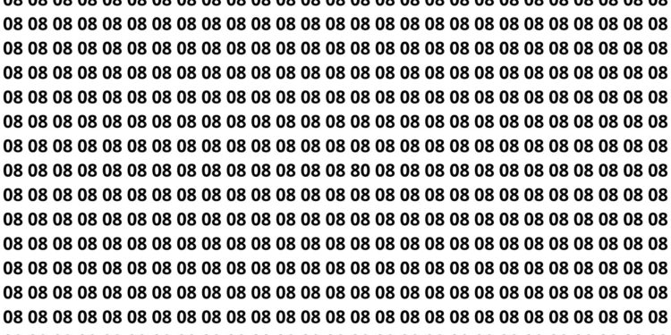 encontrar o número 80