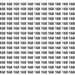 Puzzle viral que desafia olhos e mente: encontre o 186 em meio a 168