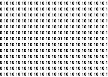 Desafio relâmpago: encontre o número 01 escondido entre vários 10 em segundos