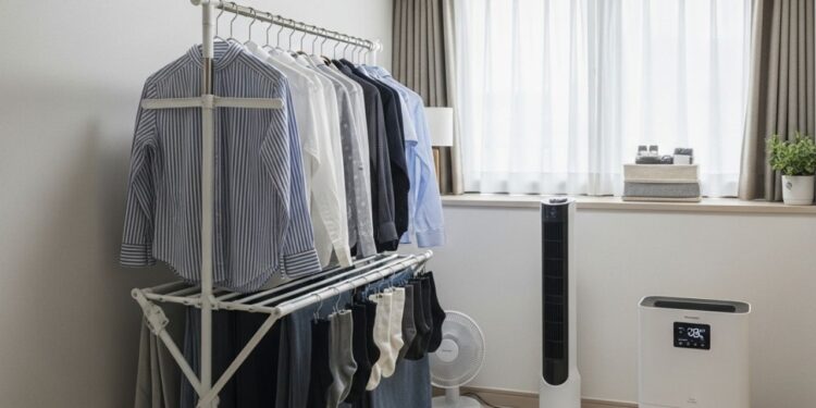 Pare de insistir em estender a roupa no varal para secar! Uma especialista em organização doméstica ensina 3 dicas para "economizar 200 horas por ano" e ignorar o clima