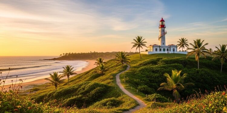 A ilha onde carros são proibidos e o silêncio só é quebrado pelo som do mar