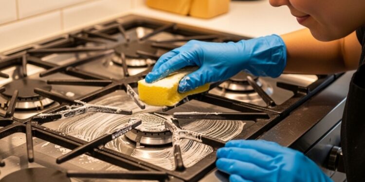 Como remover gordura do fogão rapidamente usando apenas ingredientes que você já tem em casa