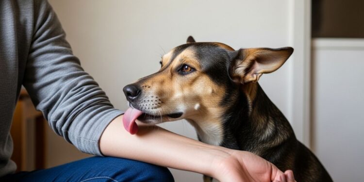 O que significam as lambidas de cachorro e como este comportamento é positivo, segundo especialistas