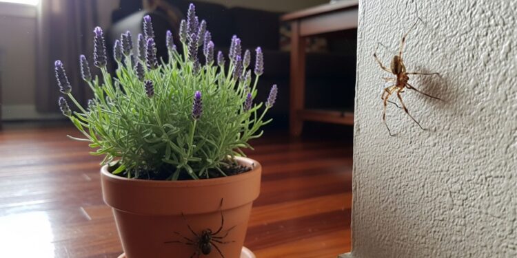 Planta resistente que ajuda a manter aranhas longe de áreas internas da casa