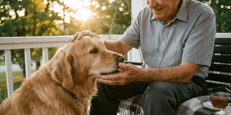 cachorro lambendo sua mao