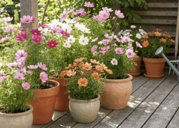 Como plantar cosmos e garantir cores e flores contínuas no seu jardim ou varanda