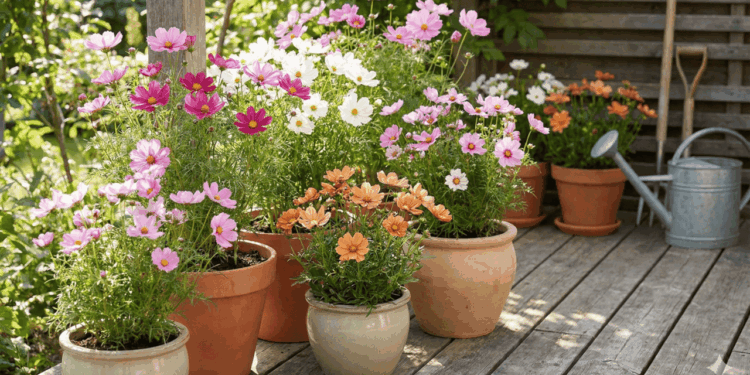 Como plantar cosmos e garantir cores e flores contínuas no seu jardim ou varanda
