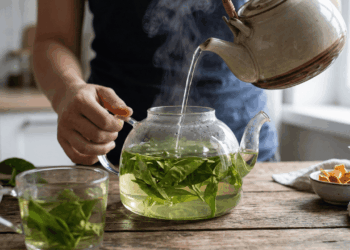 Ritual de bem-estar: entenda por que o chá de folha de laranjeira é o melhor aliado para suas noites