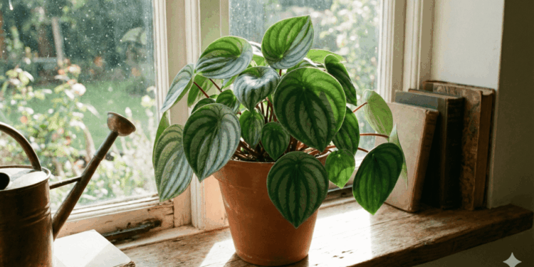 Como fazer mudas de peperômia-melancia usando apenas uma folha