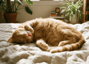 Por que alguns cães e gatos deixam a língua pra fora enquanto dormem?