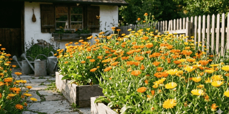Como plantar calêndula em vasos e canteiros e ter flores radiantes o ano todo