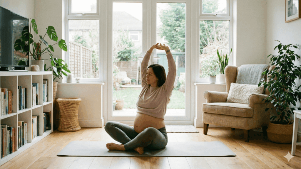 alongamentos seguros na gravidez