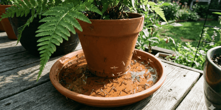 Como acabar com os mosquitinhos que aparecem do nada nos vasos durante o verão chuvoso