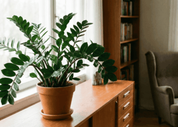 Zamioculca com folhas amarelas? Saiba como identificar se o problema é excesso de água ou falta de nutrientes