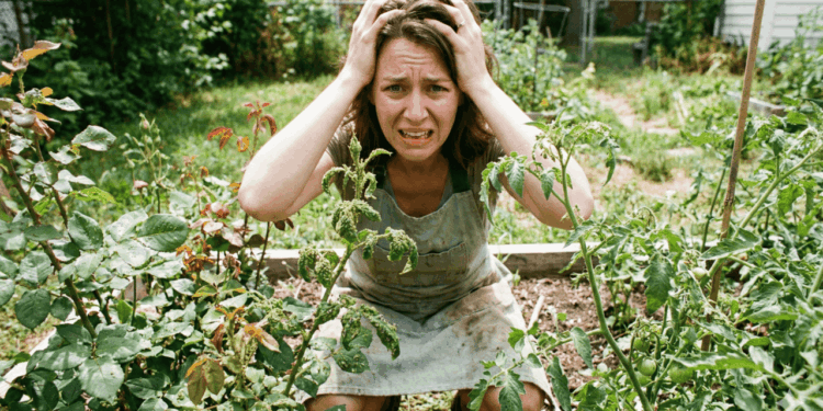 plantas com pulgões