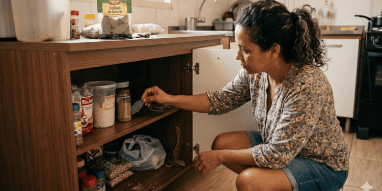 Encontrou baratas no armário? Aprenda a potencializar o efeito do louro contra insetos domésticos