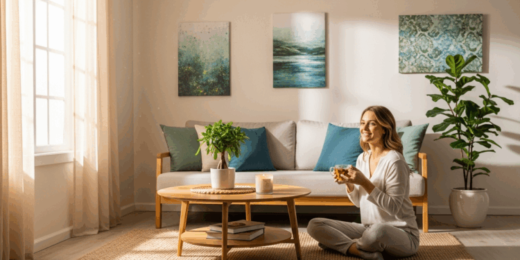 Como organizar a sala com Feng Shui pode melhorar seu bem-estar diário