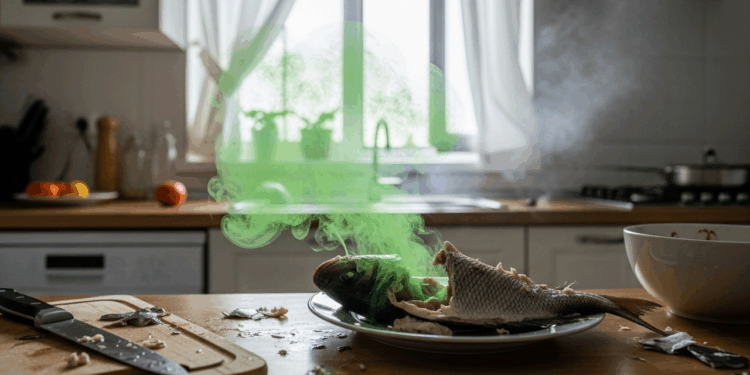 Nem spray, nem aromatizador: o método caseiro que neutraliza cheiro de peixe da sua cozinha
