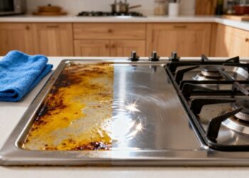 Nada de gordura acumulada no fogão: 3 passos para limpar sem deixar mancha ou superfície escorregadia
