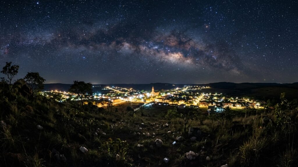 A cidade goiana que fica a quase 1.200 metros de altura sobre a maior reserva de cristal do mundo