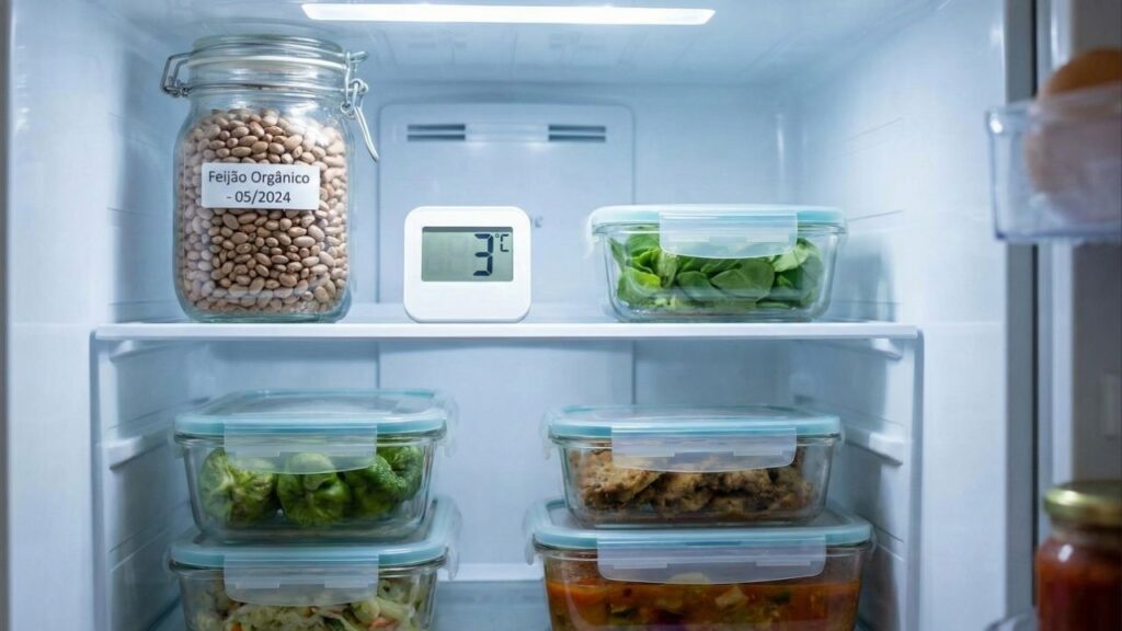 O tempo máximo que o feijão cozido pode ficar na geladeira antes de azedar e causar estufamento, segundo nutricionistas