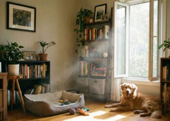 Como seu cachorro altera a qualidade do ar da sua casa, segundo este estudo