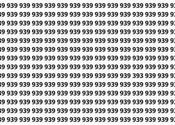 Encontre o número 696 entre vários números 969 em apenas 12 segundos neste desafio