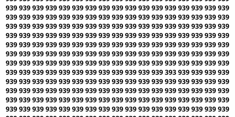 Encontre o número 696 entre vários números 969 em apenas 12 segundos neste desafio