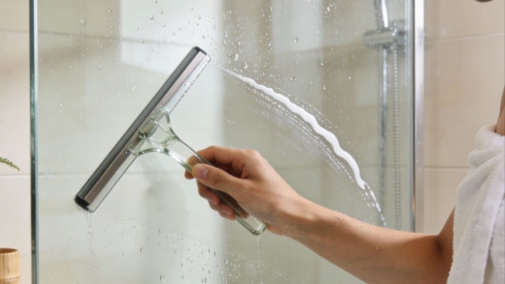 Sem vinagre, nem produtos químicos: como limpar o vidro do box do banheiro sem deixar marcas