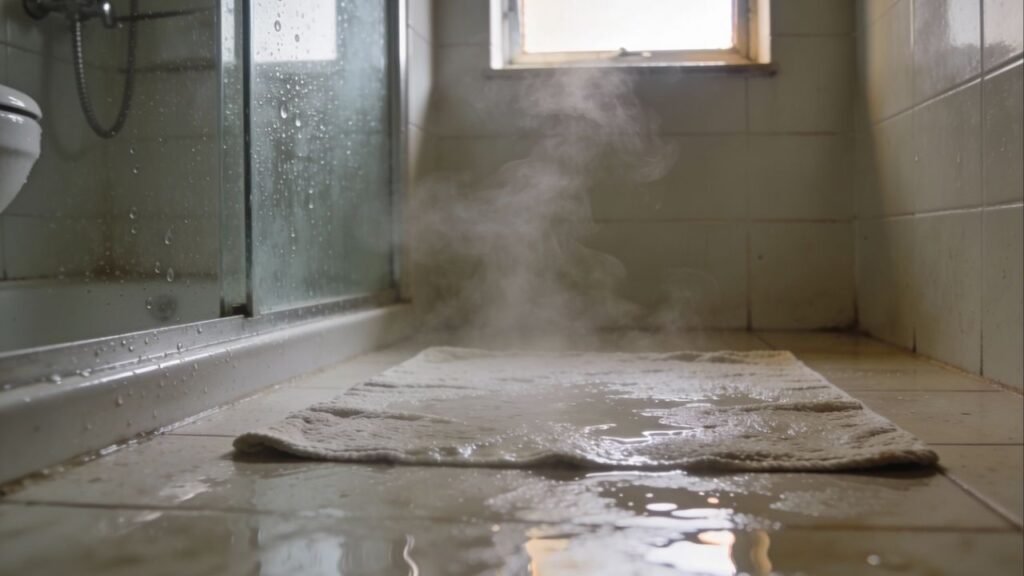 Usar tapete de pano no banheiro: entenda por que isso acumula sujeira e mau cheiro e como evitar fungos no piso