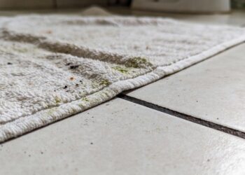 Usar tapete de pano no banheiro: entenda por que isso acumula sujeira e mau cheiro e como evitar fungos no piso